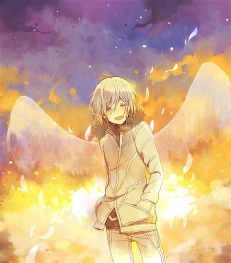Anime Guy With Wings Anime Anime Anime Artwork Awesome Anime