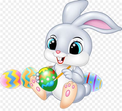 Easter Bunny Cartoon Illustration Easter Bunny Easter Bunny Cartoon