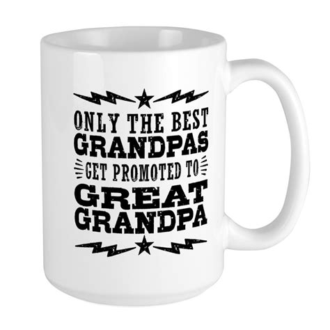 Cafepress Funny Great Grandpa Mugs 15 Oz Ceramic Large Mug