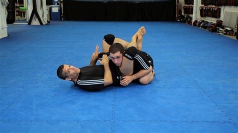 Triangle Choke From Guard W Head Control Mma Submissions Youtube