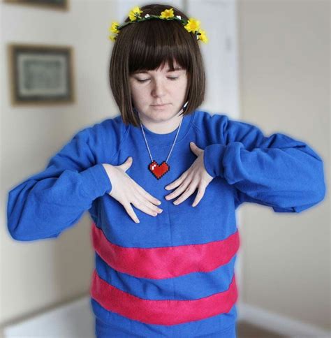 Frisk Cosplay Undertale Cosplay Cute Cosplay October Outfits