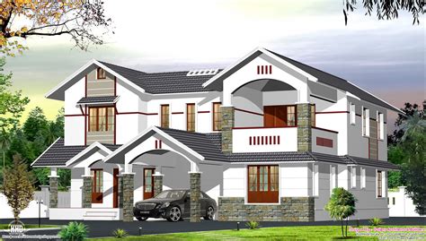 Luxurious Villa In 2850 Sqfeet Kerala Home Design And Floor Plans