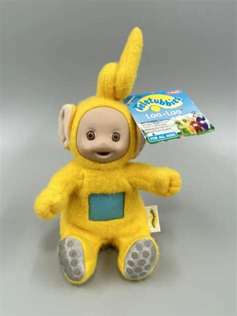Teletubbies Laa Laa Stuffed Toy Doll 65 1998 Playskool Mini Plush £