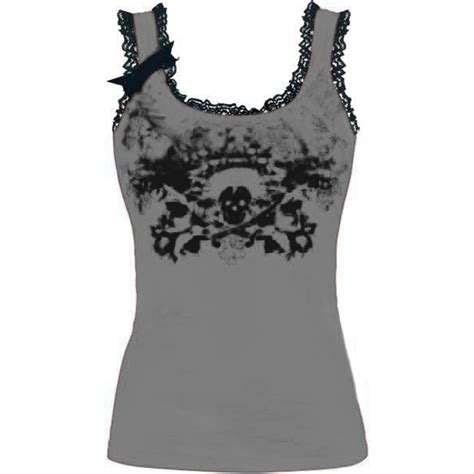 Womens Tank Tops Skulls Flower Skull Print Tank Tops Womens Summer