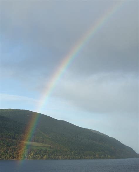 Rainbow At Loch Ness Caught This Rainbow Over Loch Ness Mark