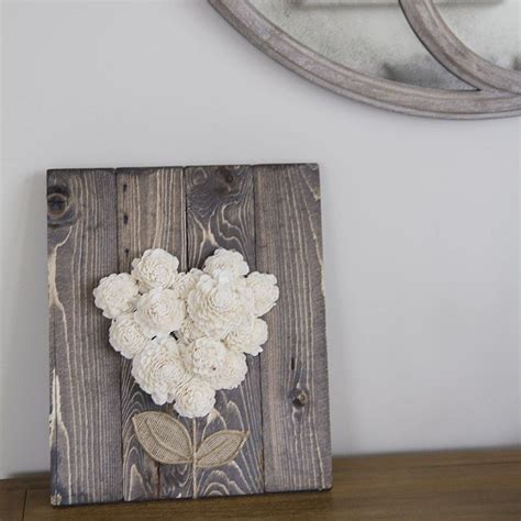 Maybe you would like to learn more about one of these? This romantic wood flower sign is handmade just for you ...
