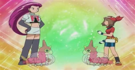 Jessie And May Both Had Their Own Wurmple But Each One Evolved Into