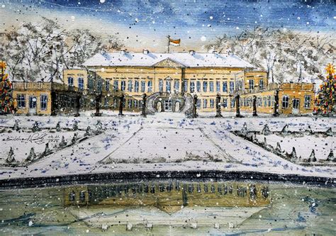 E mail an die redaktion. Winterliches Schloss im Großen Garten, Hannover ...