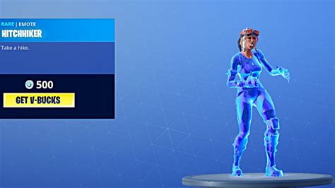 Epic games this evening announced the launch of the renegade, the viral tiktok dance created by atlanta teenager jalaiah harmon. Fortnite Hitchhiker Emote & My Idol Emote with Diamond ...