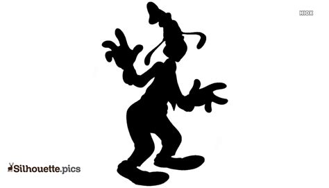 Disney Goofy Head Silhouette