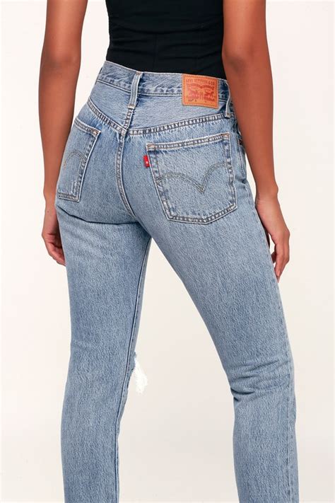 They are the son & daughter of scott and meagan chisholm; Levi's 501 Skinny - Light Wash Distressed Jean - High Rise ...