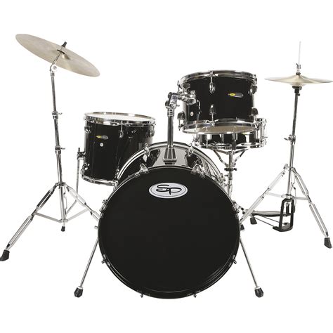 Sound Percussion Labs Sp 4 Piece Drum Kit With Hardware Woodwind
