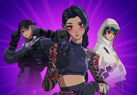 Cyber Infiltration Pack Cost Included Cosmetics New Anime Skins