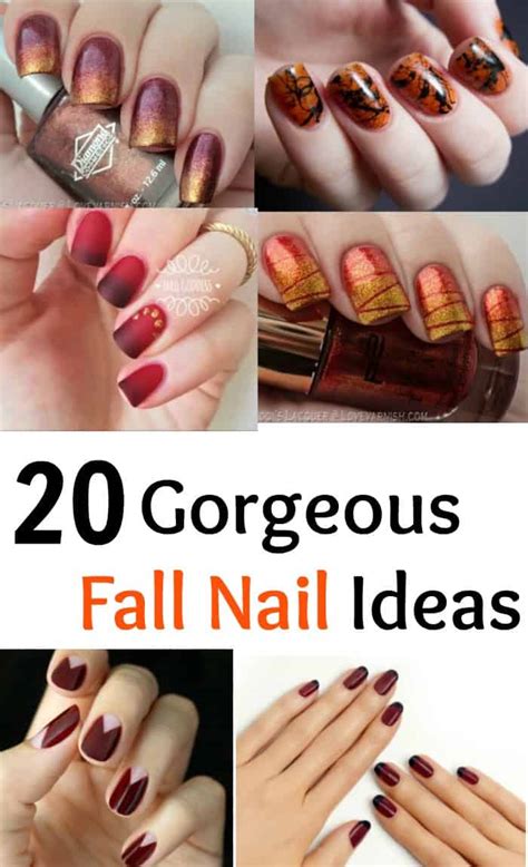 Gorgeous Fall Nail Ideas