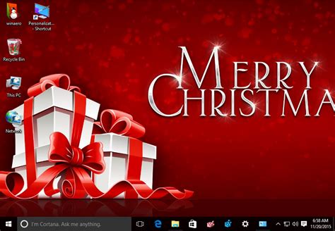 Christmas 2015 Theme For Windows 10 Windows 7 And Windows 8