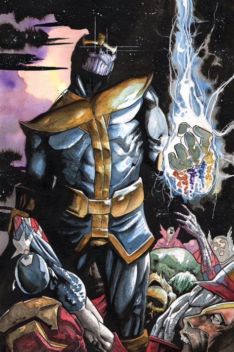 Thanos By Matt Slay