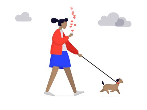 Dog Walking Animated 