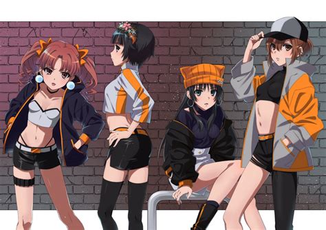 Anime Anime Girls To Aru Kagaku No Railgun Streetwear Misaka Mikoto