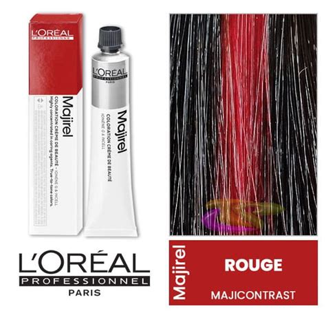coloration majicontrast rouge 50 ml l`oréal 10 70