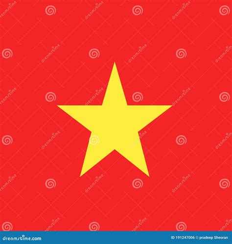 Texture Image For Background Wallpaper With Yellow Star On Red