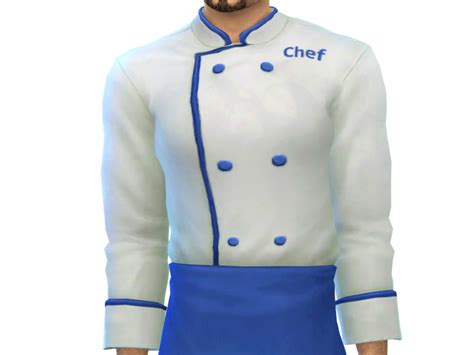 The Sims Resource Master Chef Jacket Dine Out Needed