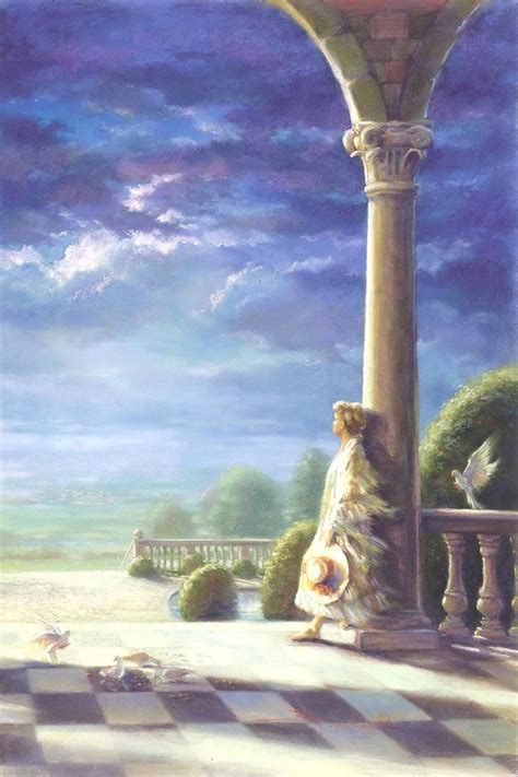 "Glimpse of Glory" by Kathy Fincher. This painting is inspired from