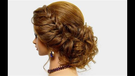 Hairstyle For Long Hair Tutorial Prom Updo With Braid