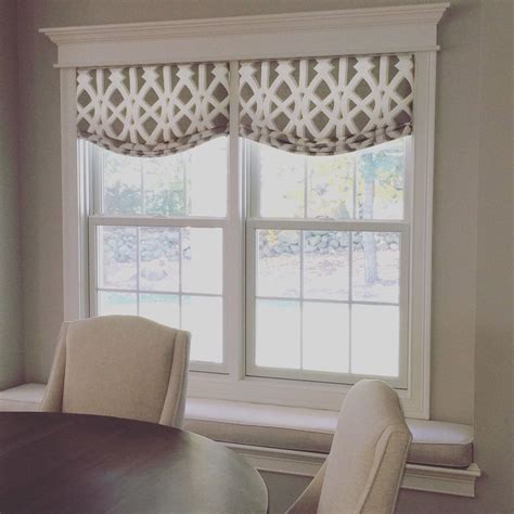 Relaxed Roman Shade Valence By White Cottage