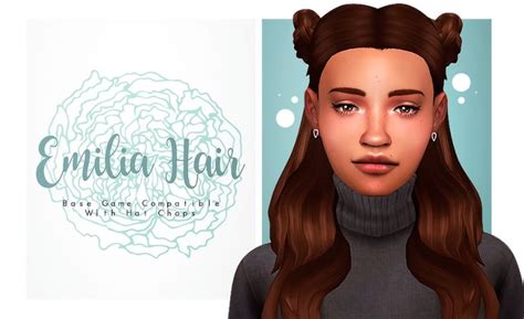 Hair Elliandra In 2020 Sims Hair Sims Sims 4