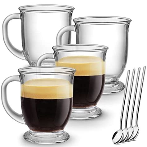 list of top ten best clear glass coffee mugs top picks 2023 reviews