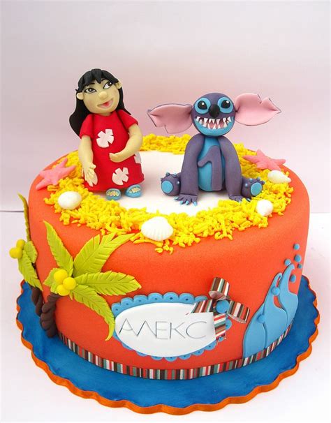 Lilo And Stitch Cake Lilo And Stitch Cake Stitch Cake Hawaiian Theme Cakes