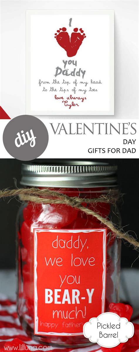 The 20 best gift ideas for your first valentine's day as a couple. DIY Valentines Day Gifts for Dad - Pickled Barrel