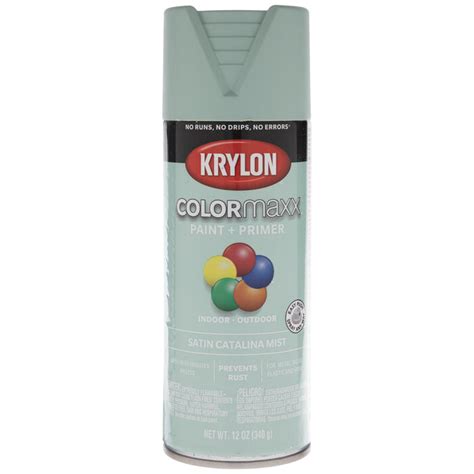 Catalina Mist Krylon Colormaxx Satin Spray Paint And Primer Hobby Lobby