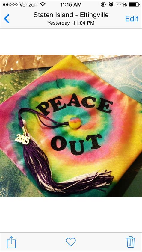Tie dye rainbow baseball hat. My graduation cap Julianna Seddio (With images) | Tie dye ...