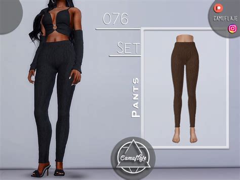 The Sims 4 Set 076 Pants By Camuflaje Tsr Micat Game