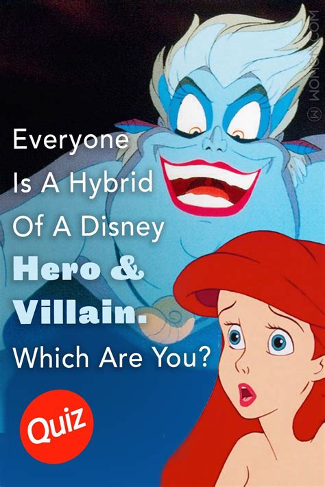 Quiz Everyone Is A Hybrid Of A Disney Hero And Villain Which Are You