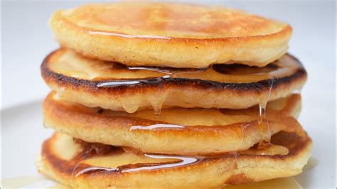 How To Make Fluffy Pancakes Vegan Easy Youtube