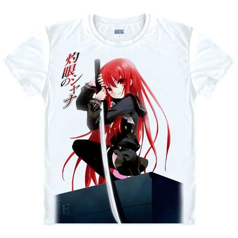 Shana T Shirt Yuji Sakai Shirt Man T Shirts Anime Products Summer T
