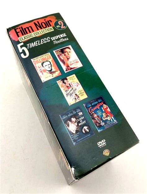 The Film Noir Classics Collection Vol 2 Dvd 2005 5 Disc Set 12569713314 Ebay