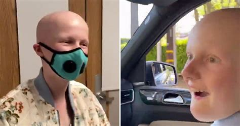 Teen Coming Home After Chemo Session Video Girl Receives A Social