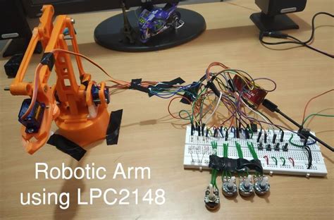 Pick And Place Robotic Arm Using Arm7 Lpc2148 Arm Microcontroller