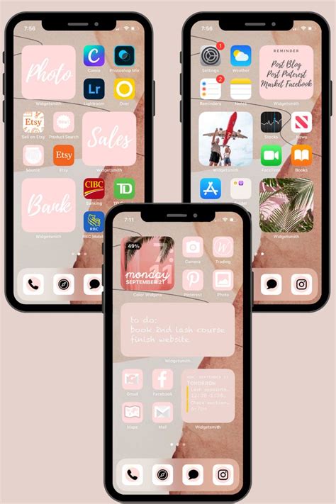 350 Customize Home Screen Ios 14 15 Update App Icon Photo Etsy Canada