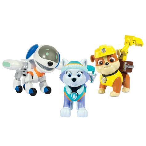 He also pilots the air patroller, first seen in air pups. Patrulha Canina Robo Dog, Everest E Rubble + Distintivo ...