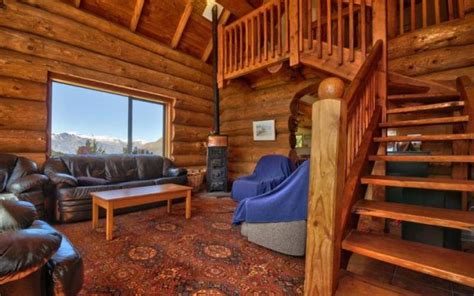 Alpine Log Cabin With Beautiful Interior And Stunning