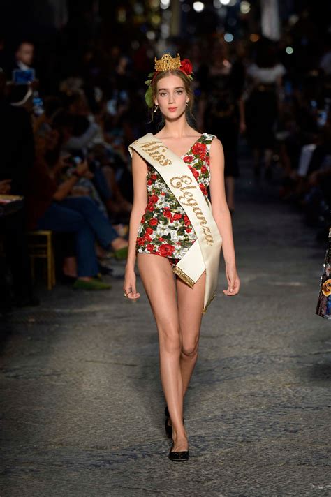 Dolce Gabbana Present Their Alta Moda Collection In Naples Vogue