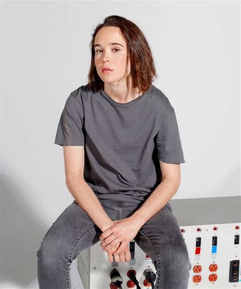 Image By Olivia Grace On Androgynous Ellen Page Lesbian Fashion