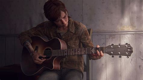 The Last Of Us Part Ii Ellie Lost Her Ability To Play Guitar Ps4 Pro