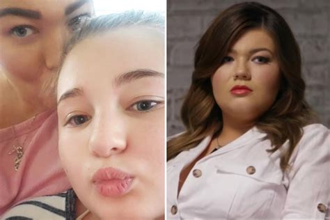 teen mom amber portwood shares rare photo with daughter leah 12 and says she needs to make