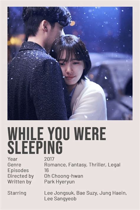 The Poster For While You Were Sleeping