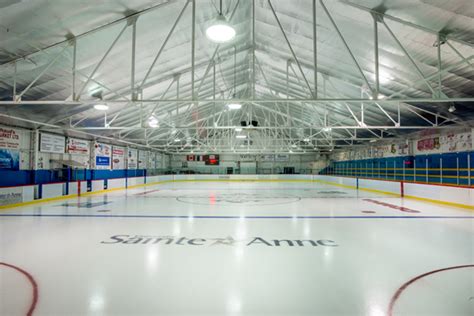 Université Sainte Anne Sports Centre Arena Ice Rink In Church Point